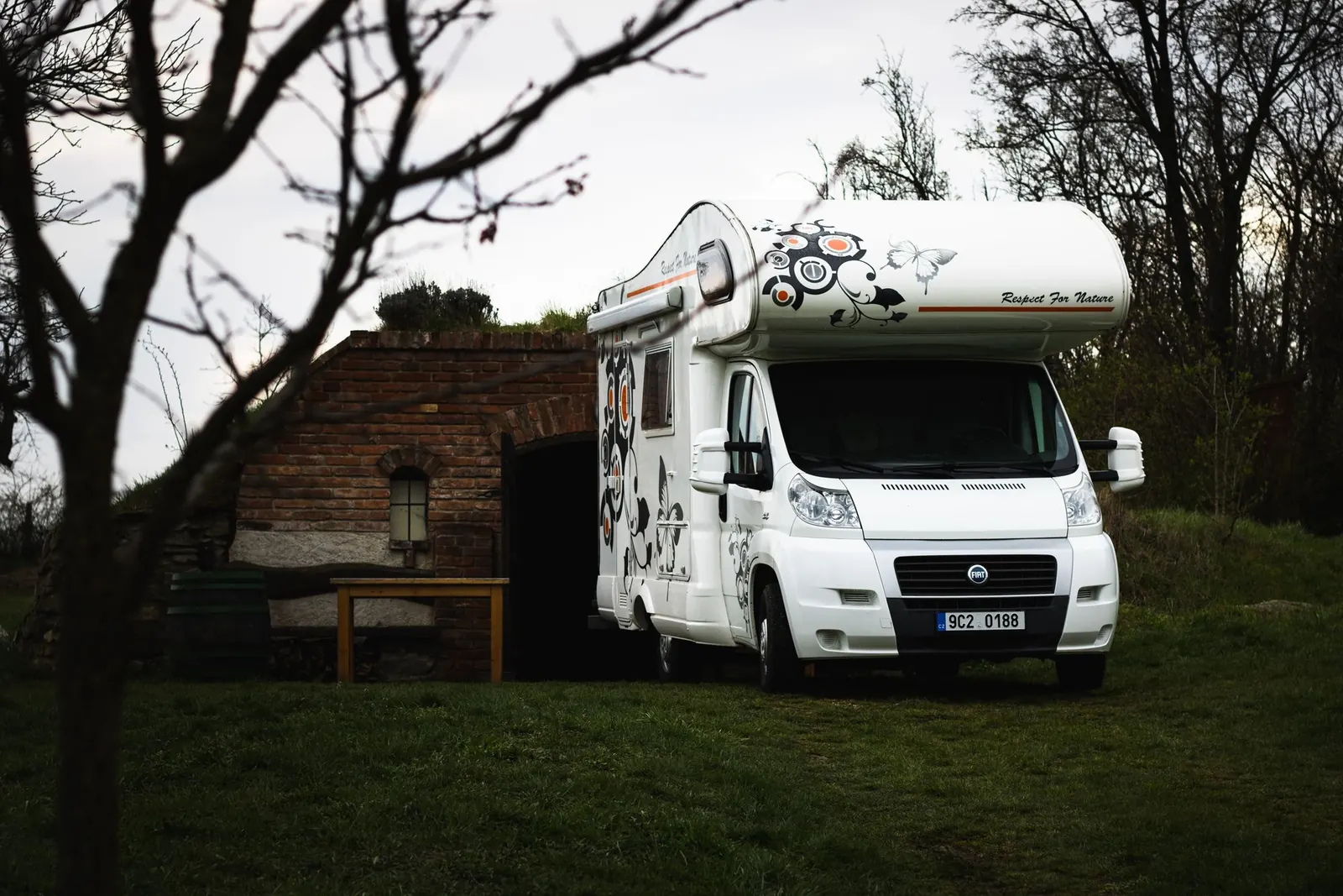 Camping-car de location, départ Nantes