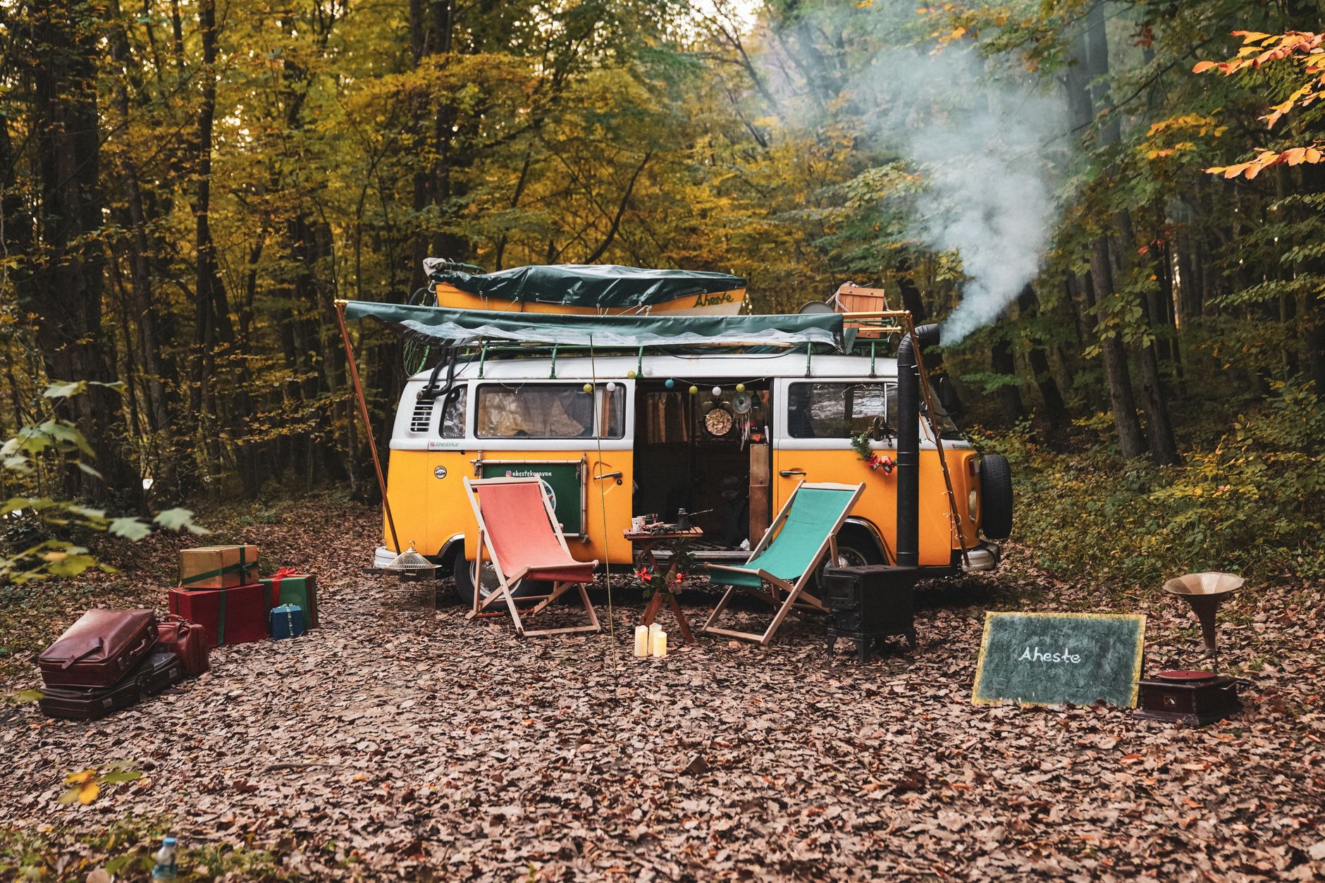 Les meilleures destinations pour camper cet automne en camping-car